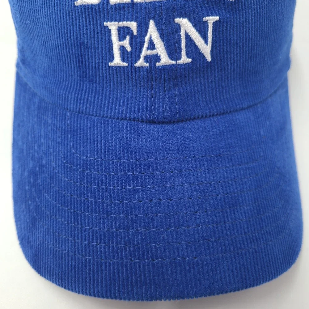 Women Buffalo Bills Hat Strapback New Era Blue White NFL Corduroy Casual Classic